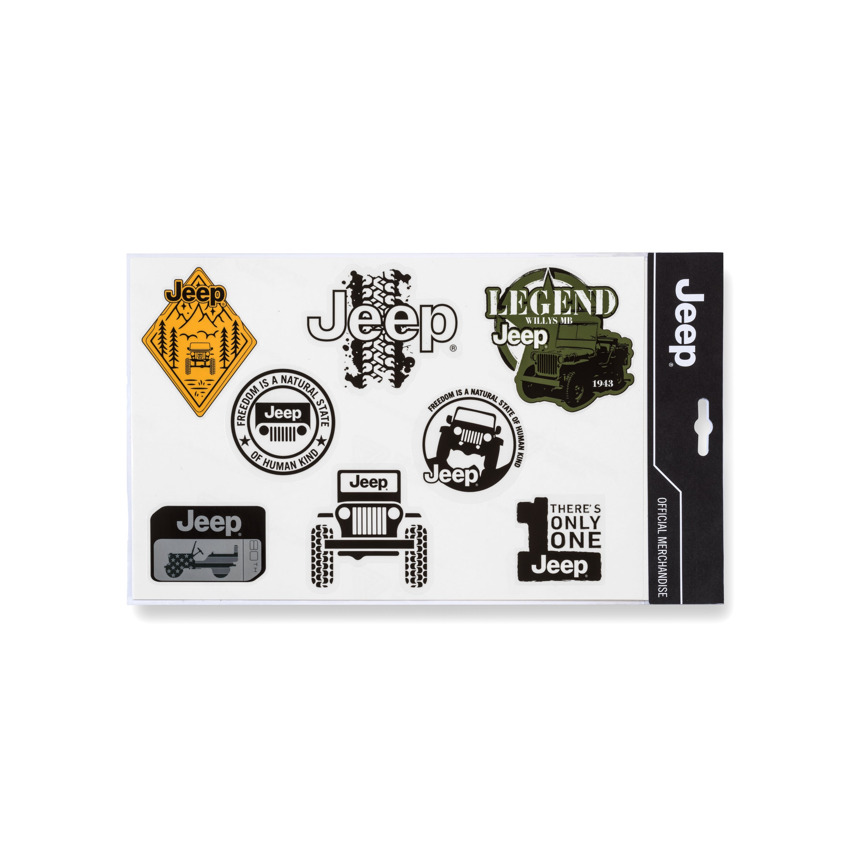 SET ADESIVI - JEEP