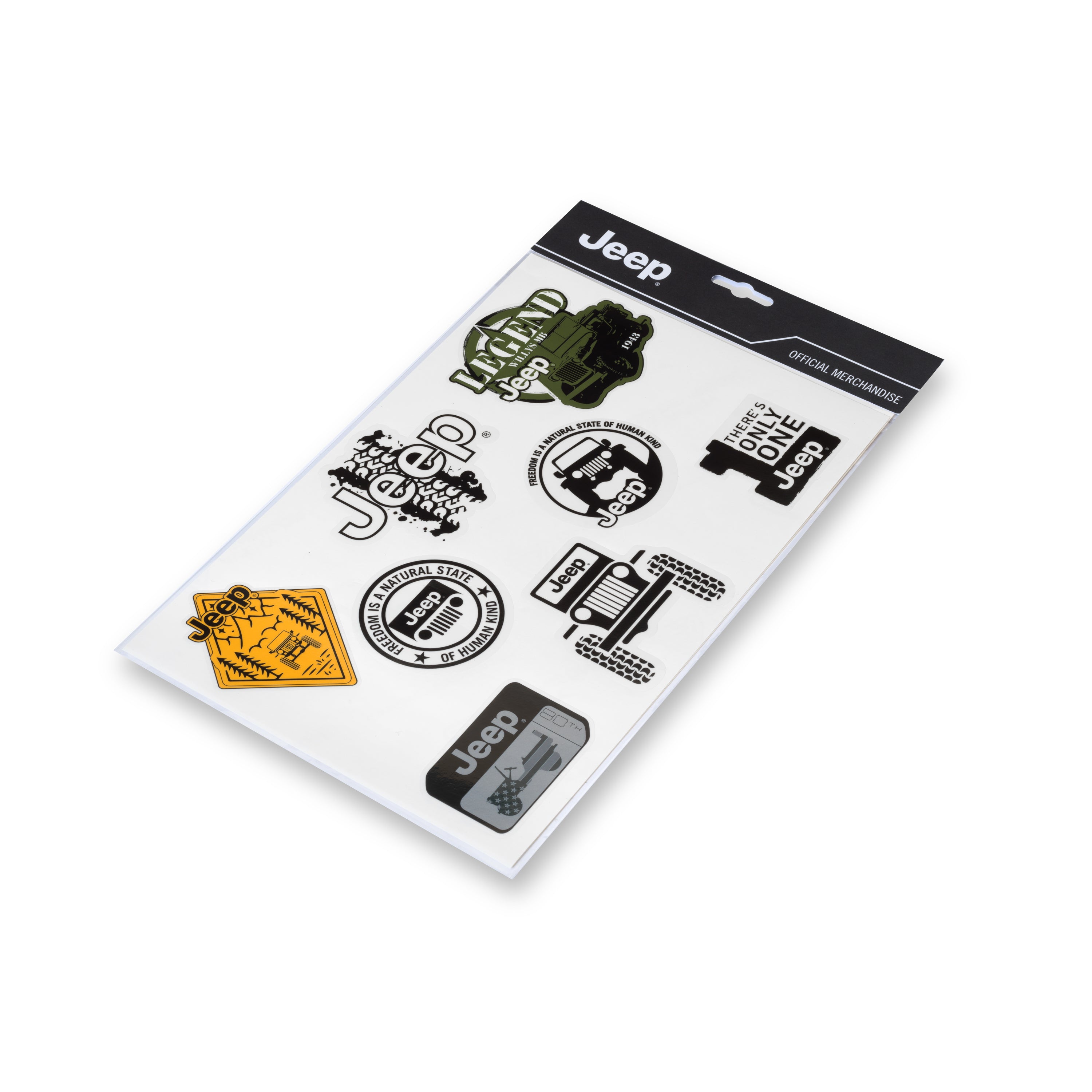 SET ADESIVI - JEEP