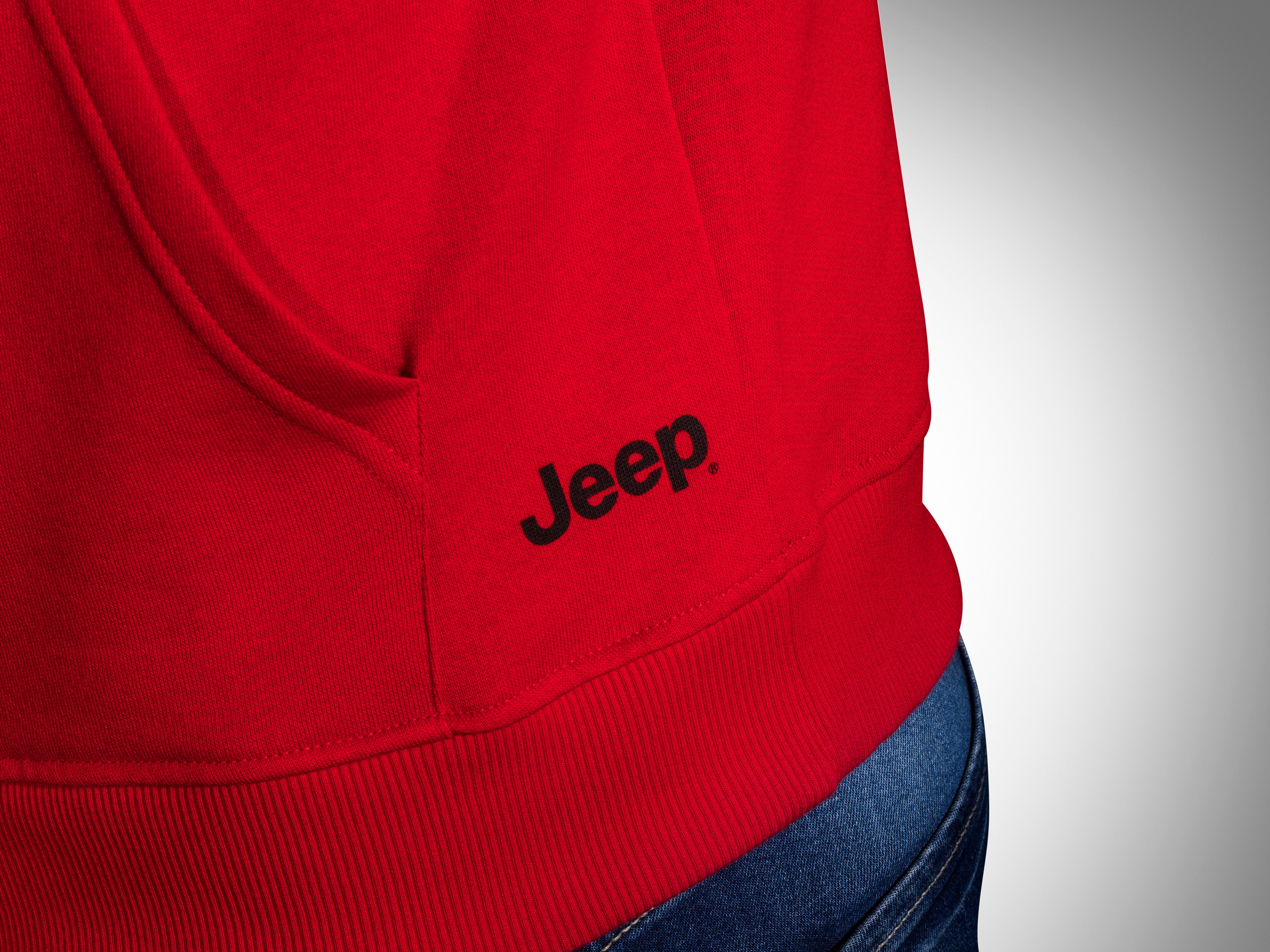 HOODIE RED - JEEP