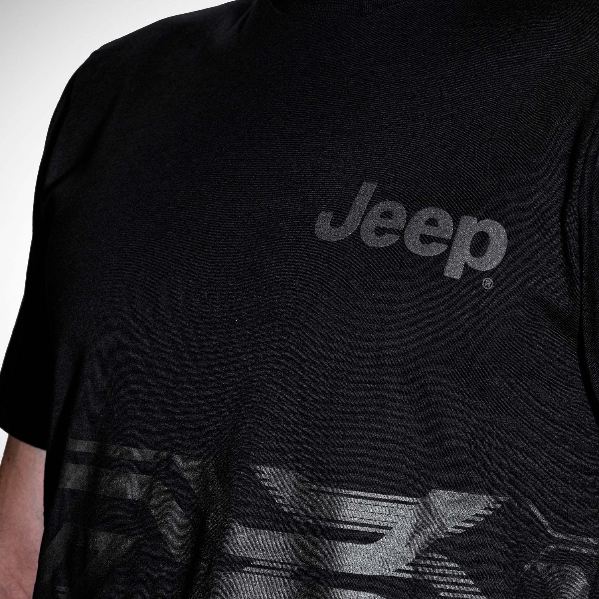 BLACK T-SHIRT - JEEP