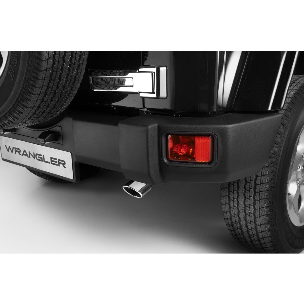 Chrome stainless steel exhaust tip - Wrangler - Car accessories